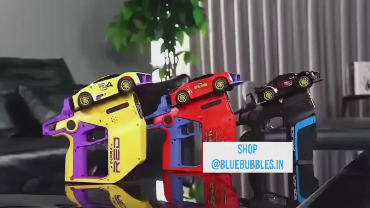 Infrared Battle RC Car Toy with Dual Remotes | Shoot & Knock-Down 2 Players Action Game