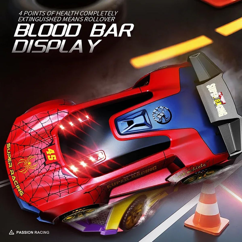 Infrared Battle RC Car Toy with Dual Remotes | Shoot & Knock-Down 2 Players Action Game
