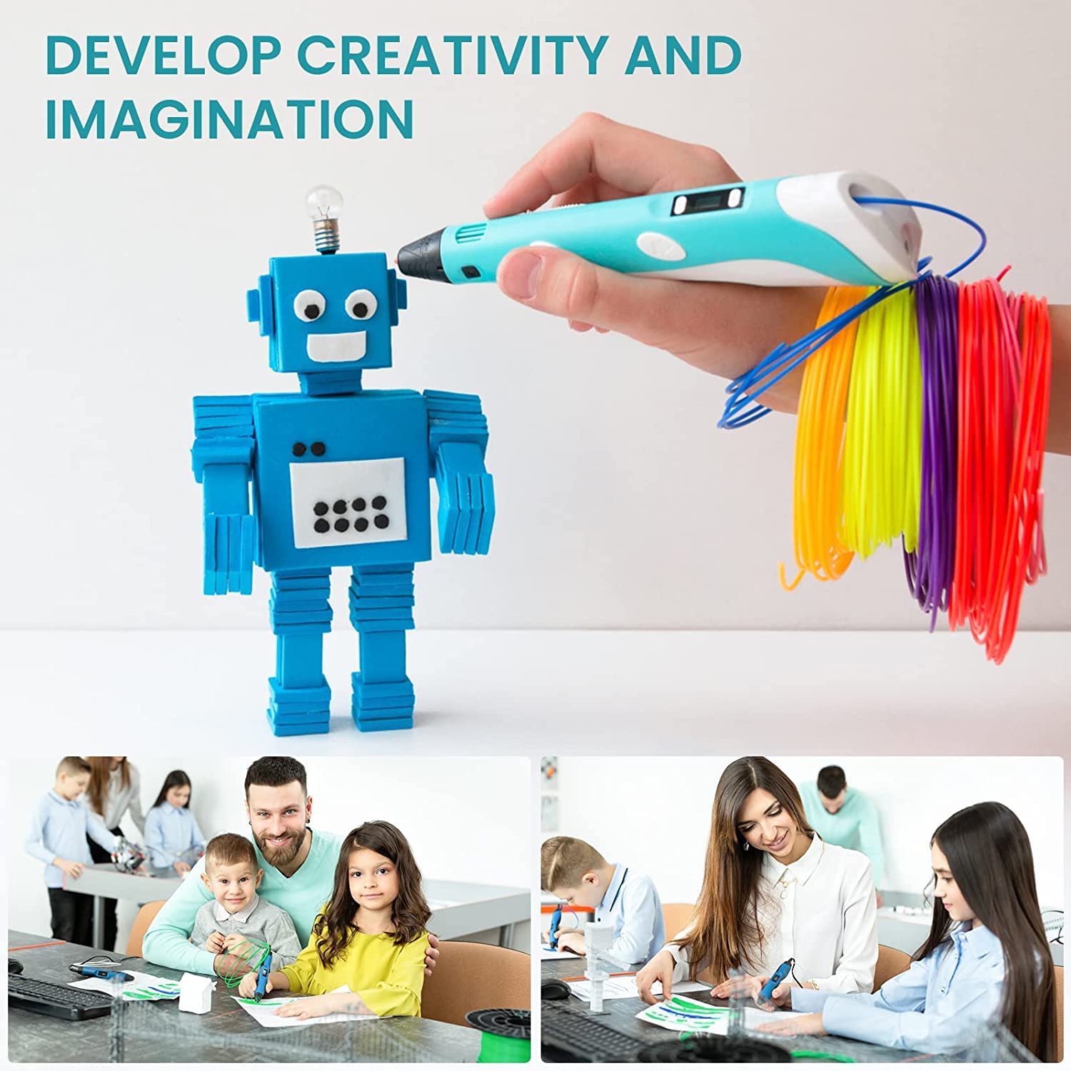3D Printing Pen for Kids – DIY Drawing & Creative Art Toy
