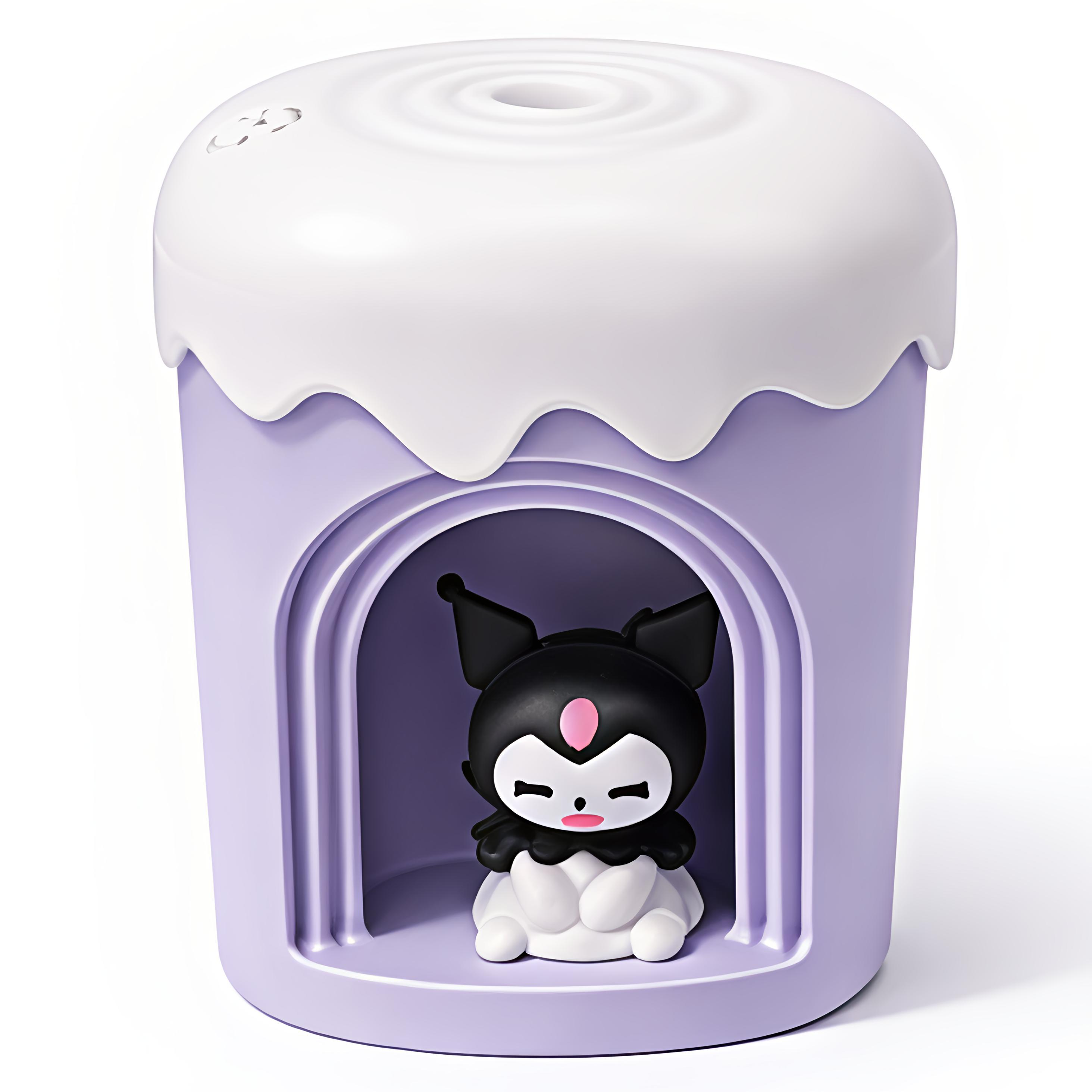 Cute Character USB Humidifier with Night Light for Kids – 300 ml Desktop Humidifier