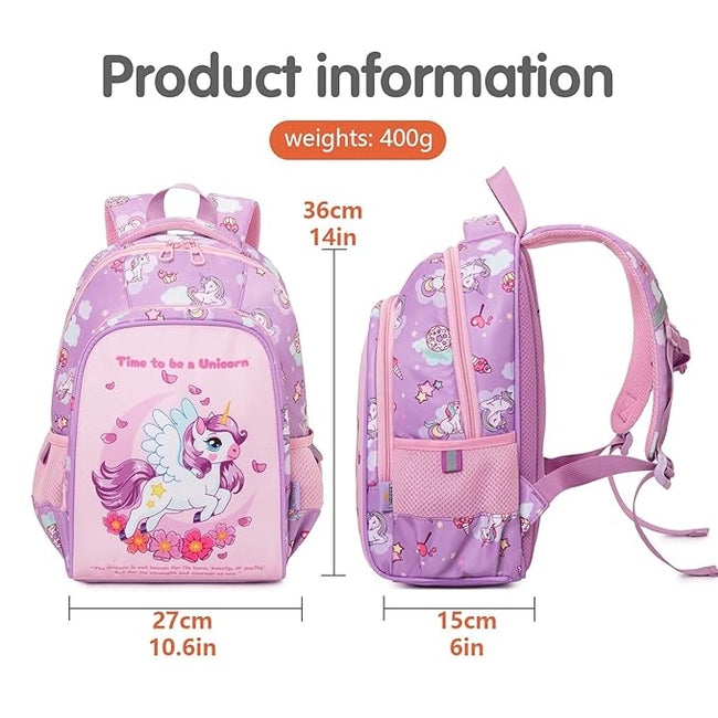 Unicorn Design Backpack for Kids