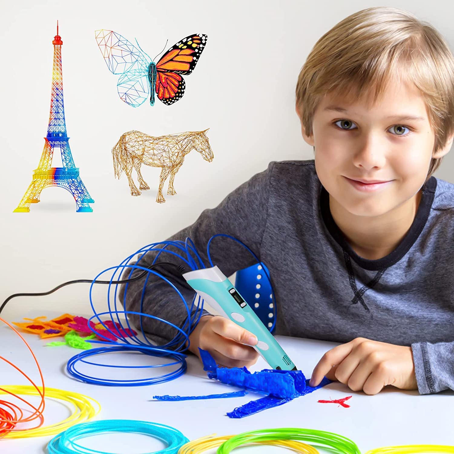 3D Printing Pen for Kids – DIY Drawing & Creative Art Toy