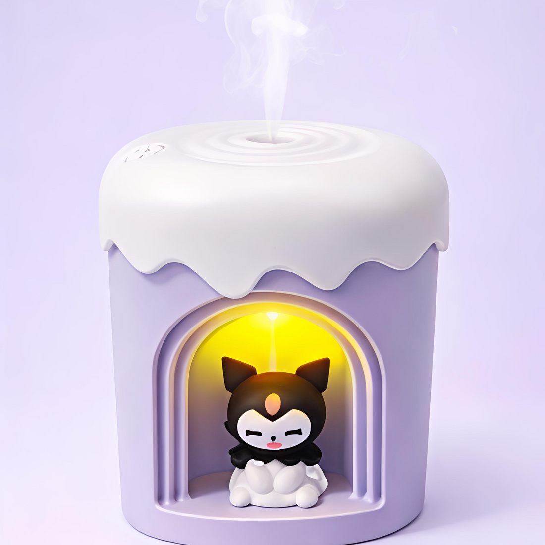 Cute Character USB Humidifier with Night Light for Kids – 300 ml Desktop Humidifier