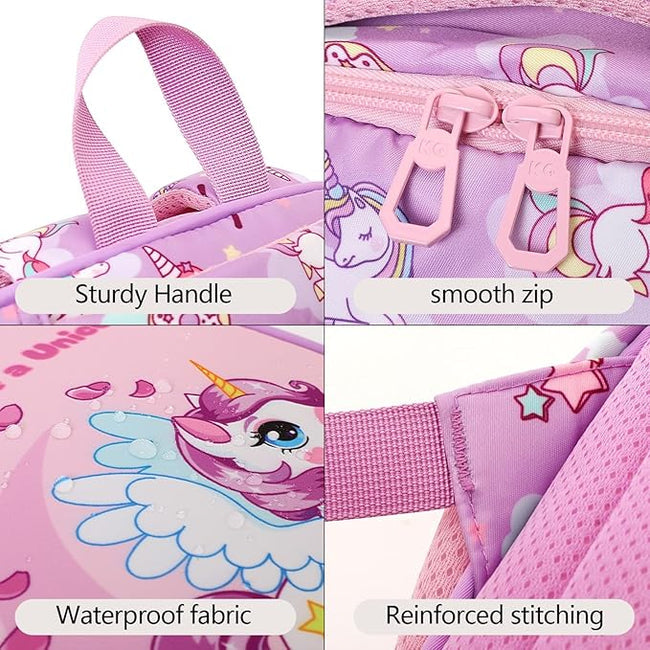Unicorn Design Backpack for Kids