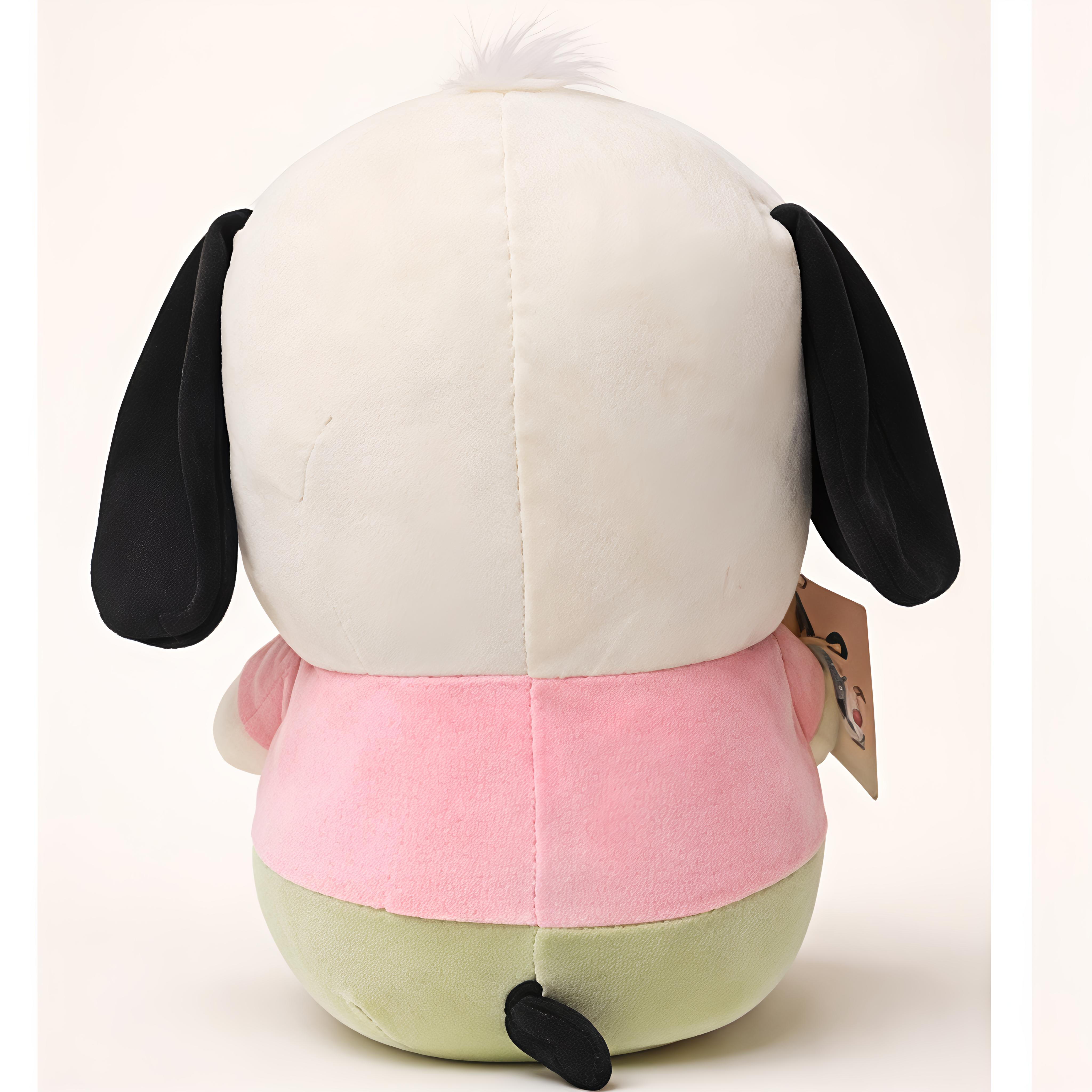 Cute Puppy Soft Toy with Pink “Cute” T-Shirt