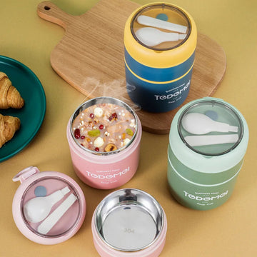 Big Tedemei - Double Bowl, Insulated Smart Bowl | Lunch Box