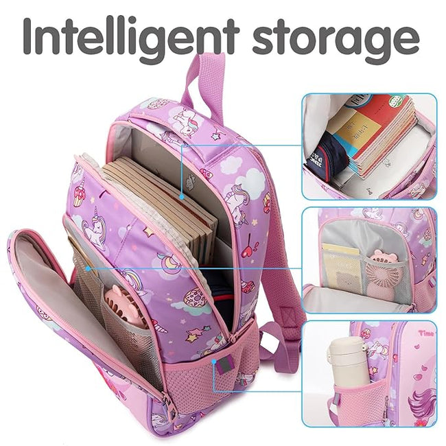 Unicorn Design Backpack for Kids